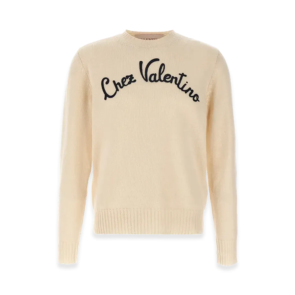 Valentino Garavani 'chez ' Sweater "Beige"