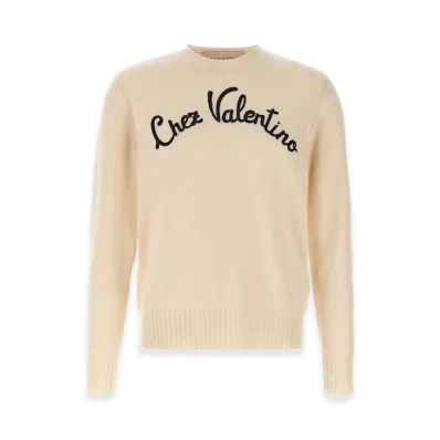 Valentino Garavani 'chez ' Sweater "Beige"