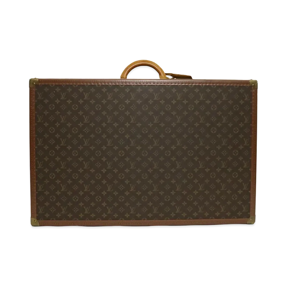 Louis Vuitton Monogram Alzer 80 Suitcase "Brown"