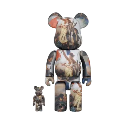 Bearbrick Eugène Delacroix “Liberty Leading the People” 100% & 400%