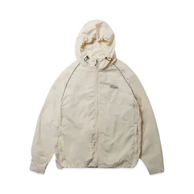 FIRST DOWN Nylon Taslan Utility Parka "Off White"