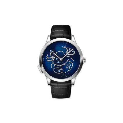 Van Cleef & Arpels Midnight Zodiaque Lumineux Cancri Cancer watch "18K White gold"