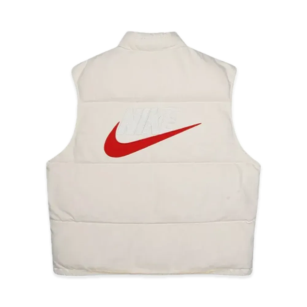 Supreme x Nike Denim Puffer Vest "Natural"