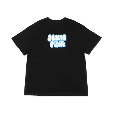 atmos pink Flocky Logo Big T "Black"
