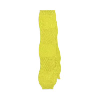 Paul Smith Texture Mix Knit Scarf "Yellow"