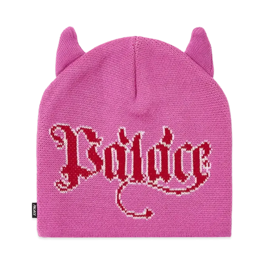 PALACE Horny Nein Cuff Beanie "Shock Pink"