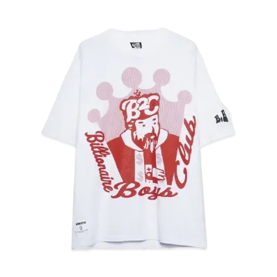BILLIONAIRE BOYS CLUB COTTON T-SHIRT B2C "WHITE"
