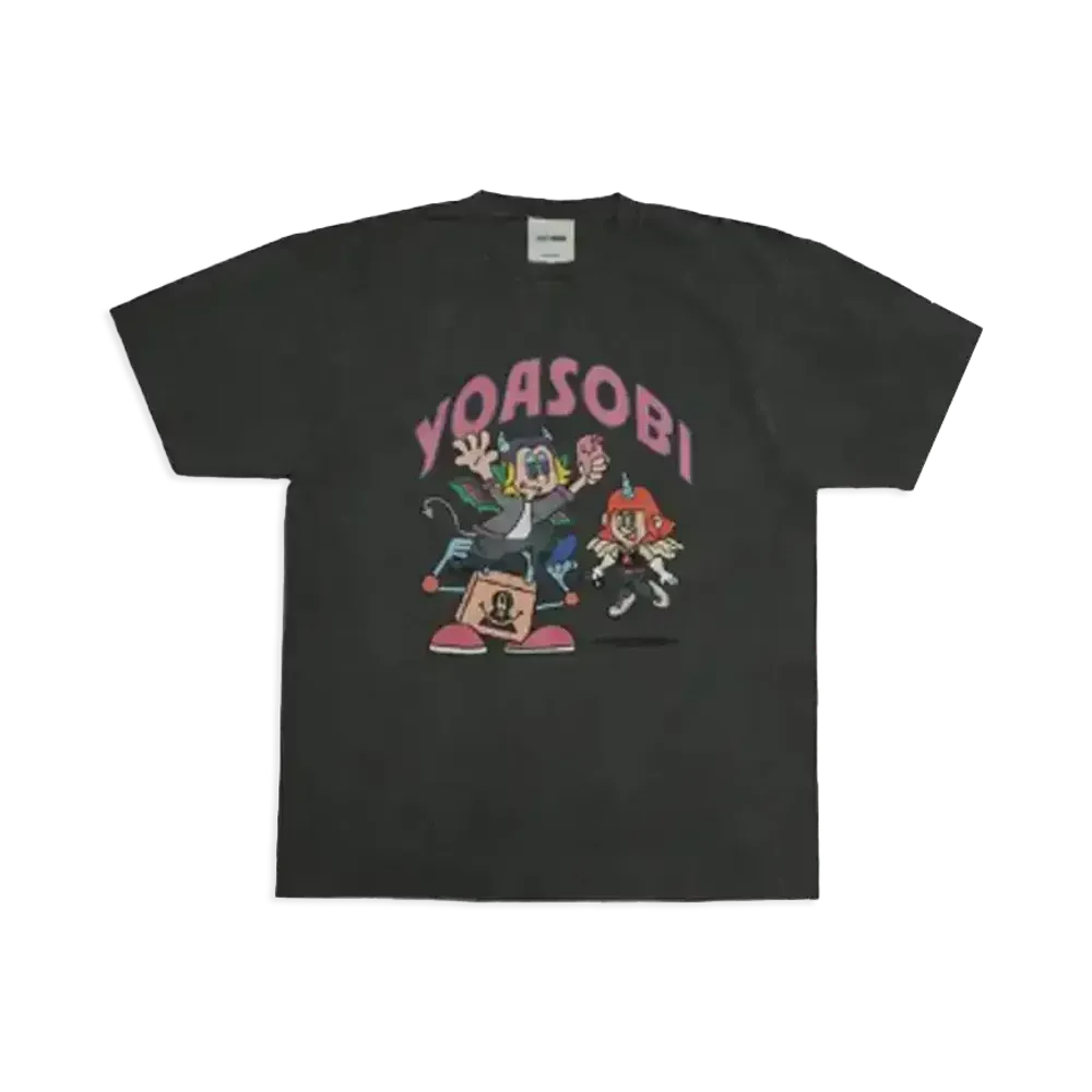 VAULTROOM x YOASOBI "YOASOBI" Tee "Charcoal"