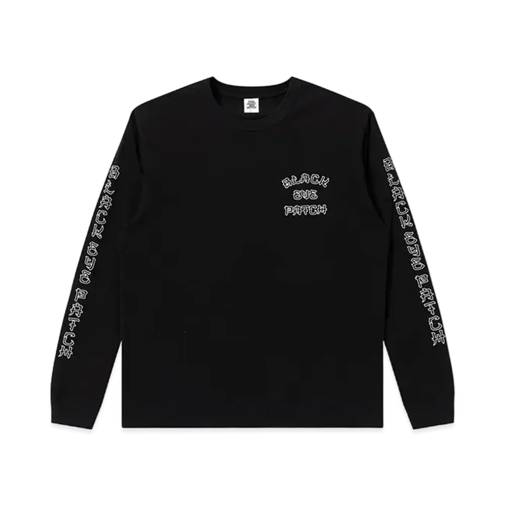 BlackEyePatch Kanji Logo L/S Tee "Black"
