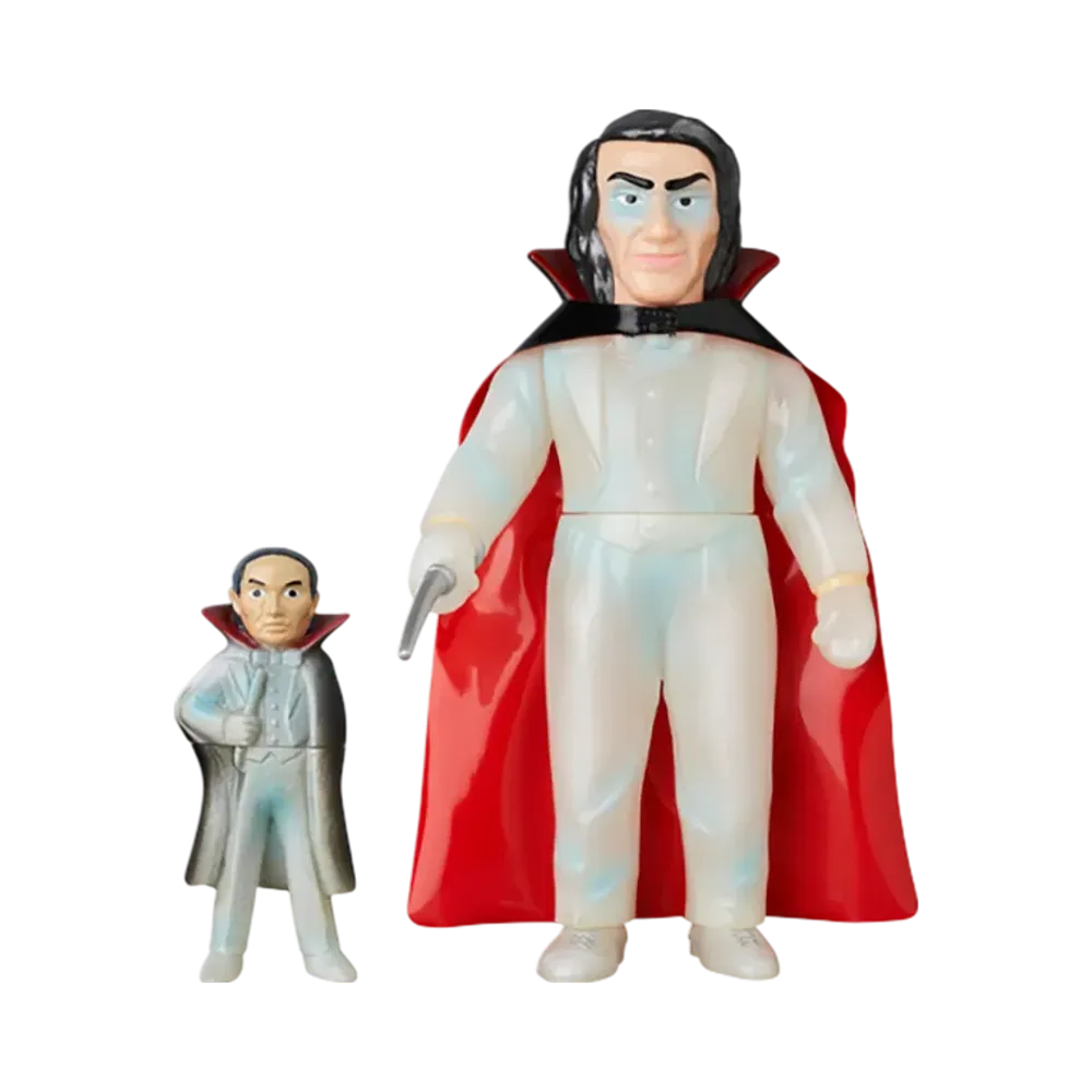 MEDICOM TOY "Toei Retro Sofvi Collection" -Masked Rider- Dr. Shinigami (New Color Phosphorescent) + Mini Soft Vinyl