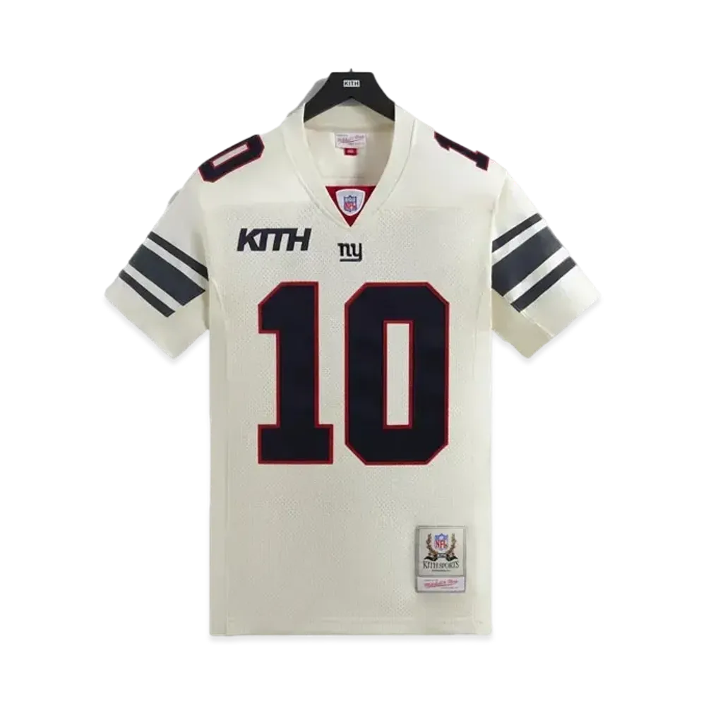 Kith x the NFL: Giants Mitchell x Ness Eli Manning Jersey "Sandrift"