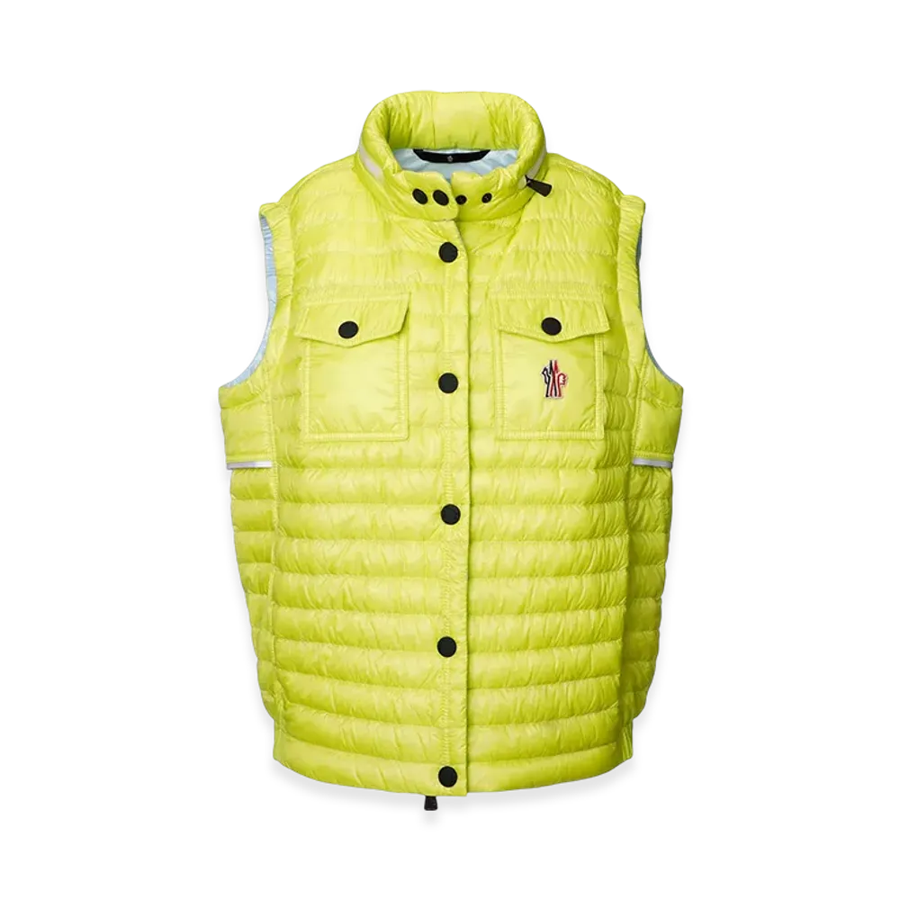 Moncler Grenoble Day-Namic Gumiane Down Gilet "Neonyellow"