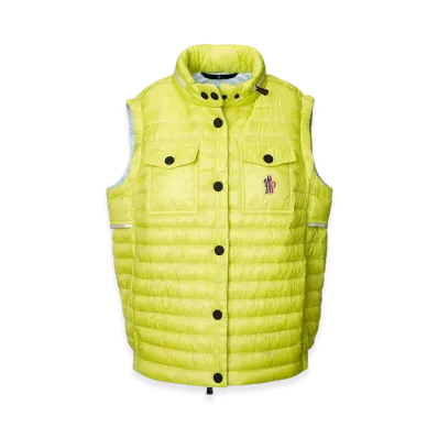 Moncler Grenoble Day-Namic Gumiane Down Gilet "Neonyellow"