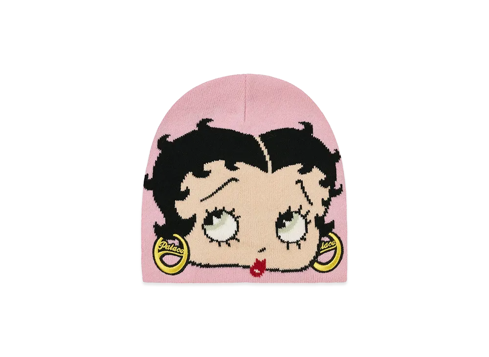PALACE x Betty Boop Beanie "Chill Pink"