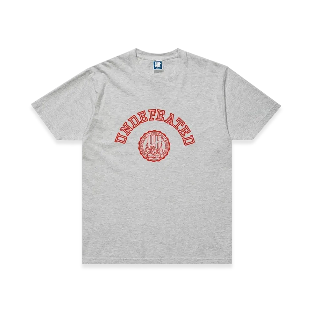UNDEFEATED Crest S/S Tee "Gray"