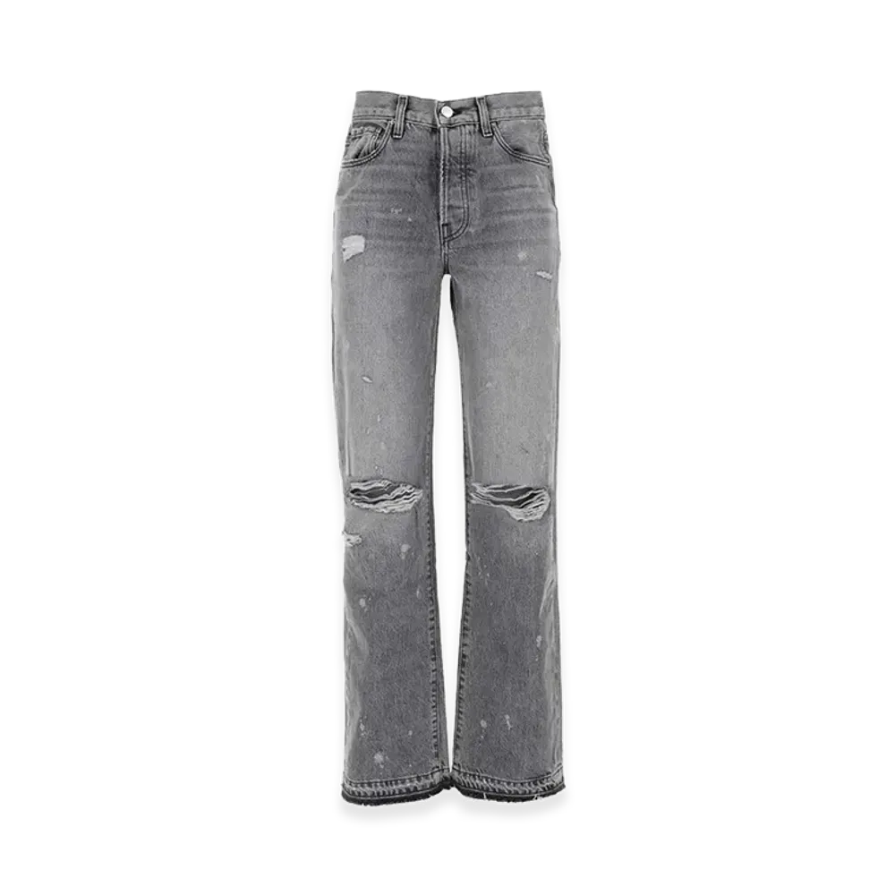 AMIRI Straight Jeans "Stone Wash Grey"