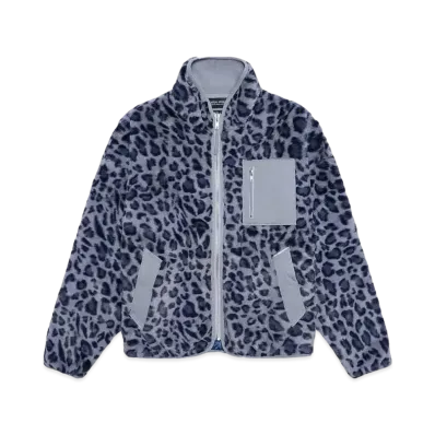 PLATEAU STUDIO fluffy leopard jacket "ICE"