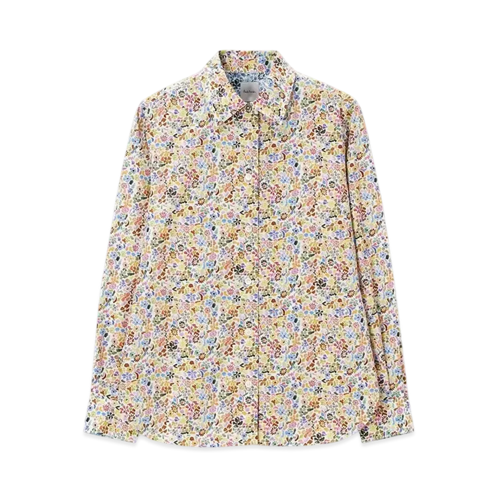 Paul Smith Women's Pencil Floral Shirt "OffWhite"