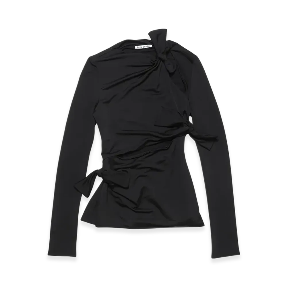 Acne Studios Knots Top "Black"