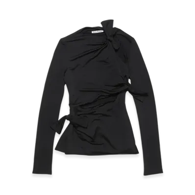 Acne Studios Knots Top "Black"