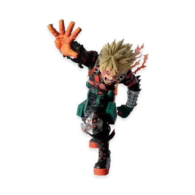 BANDAI "Ichiban Kuji" -My Hero Academia -Spun Feelings-- D Prize Bakugo Katsuki MASTERLISE -This is our story-