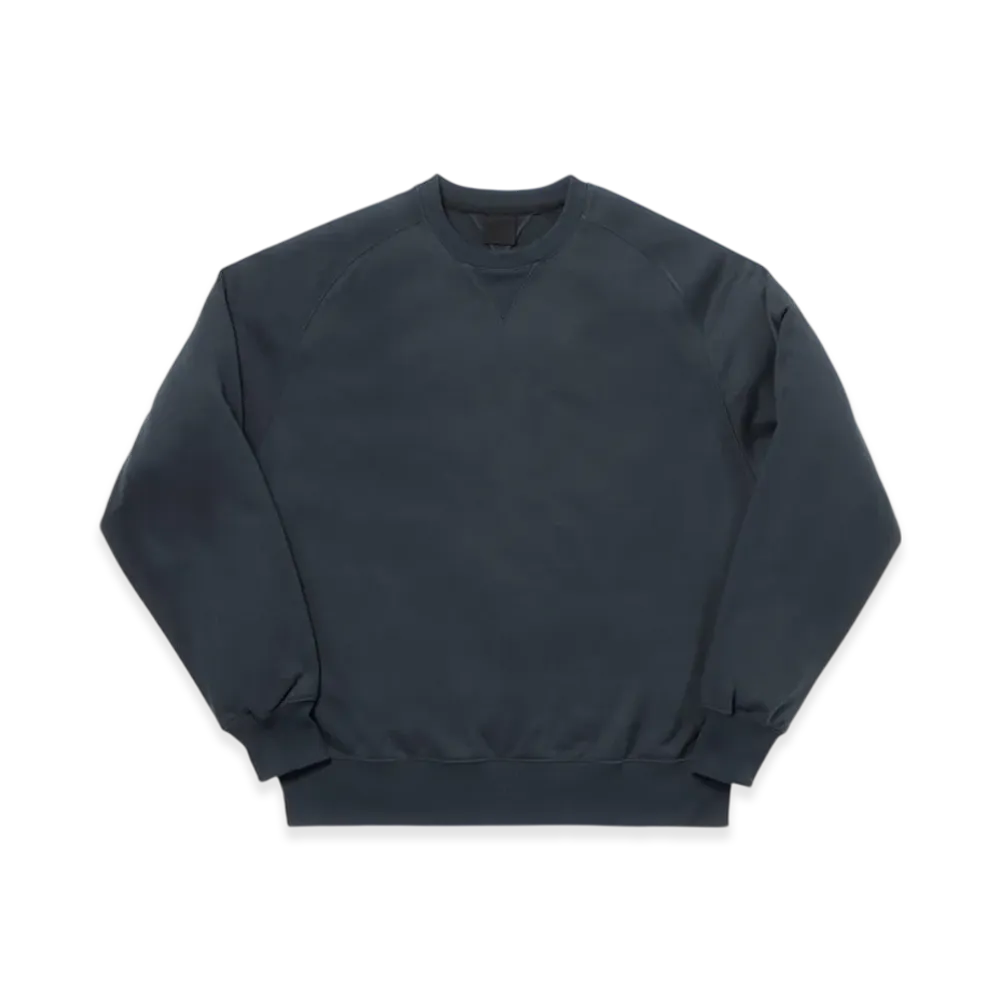 DAIWA PIER39 Tech Sweat Crew Freedom Sleeve "Ink Black"