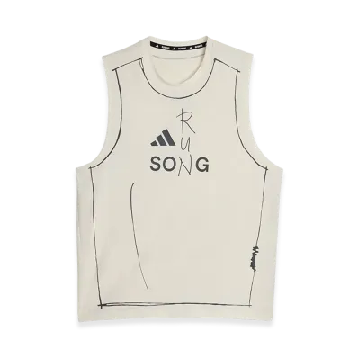 adidas x Song for the Mute adi365 SFTM Running Tank "Chalk White"