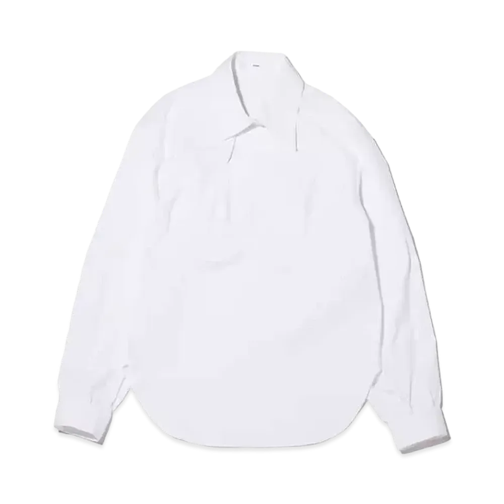 atmos pink Front-Cut Wire Shirt "White"