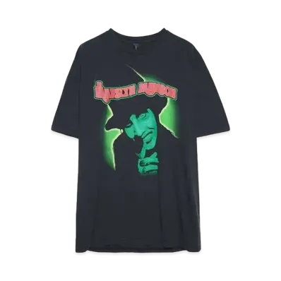 THRIFTY LOOK TEE THRIFTY "MARYLYN MANSON SMELLS LIKE CHILDREN" TEE (HYPEDROP EXCLUSIVE) "BLACK"