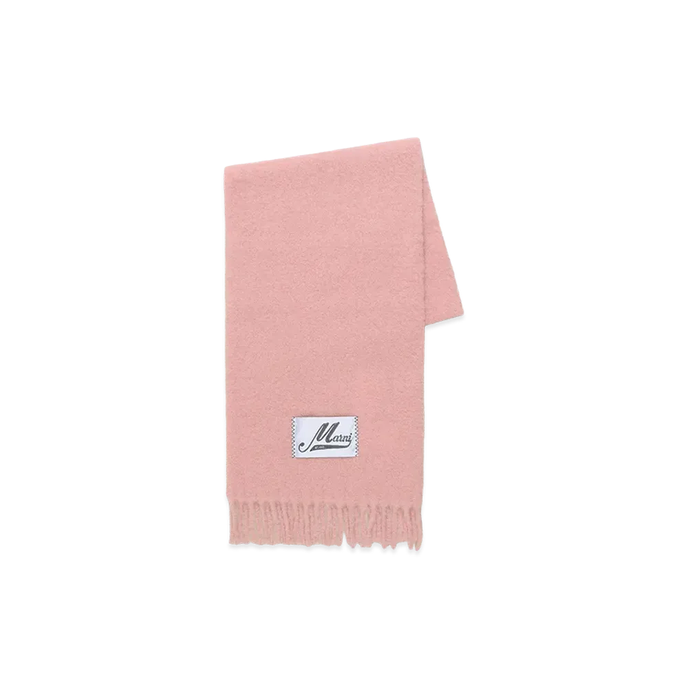 MARNI Women's Alpaca Scarf "Rose"
