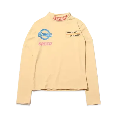 atmos pink Turtle Tight Tops "Beige"