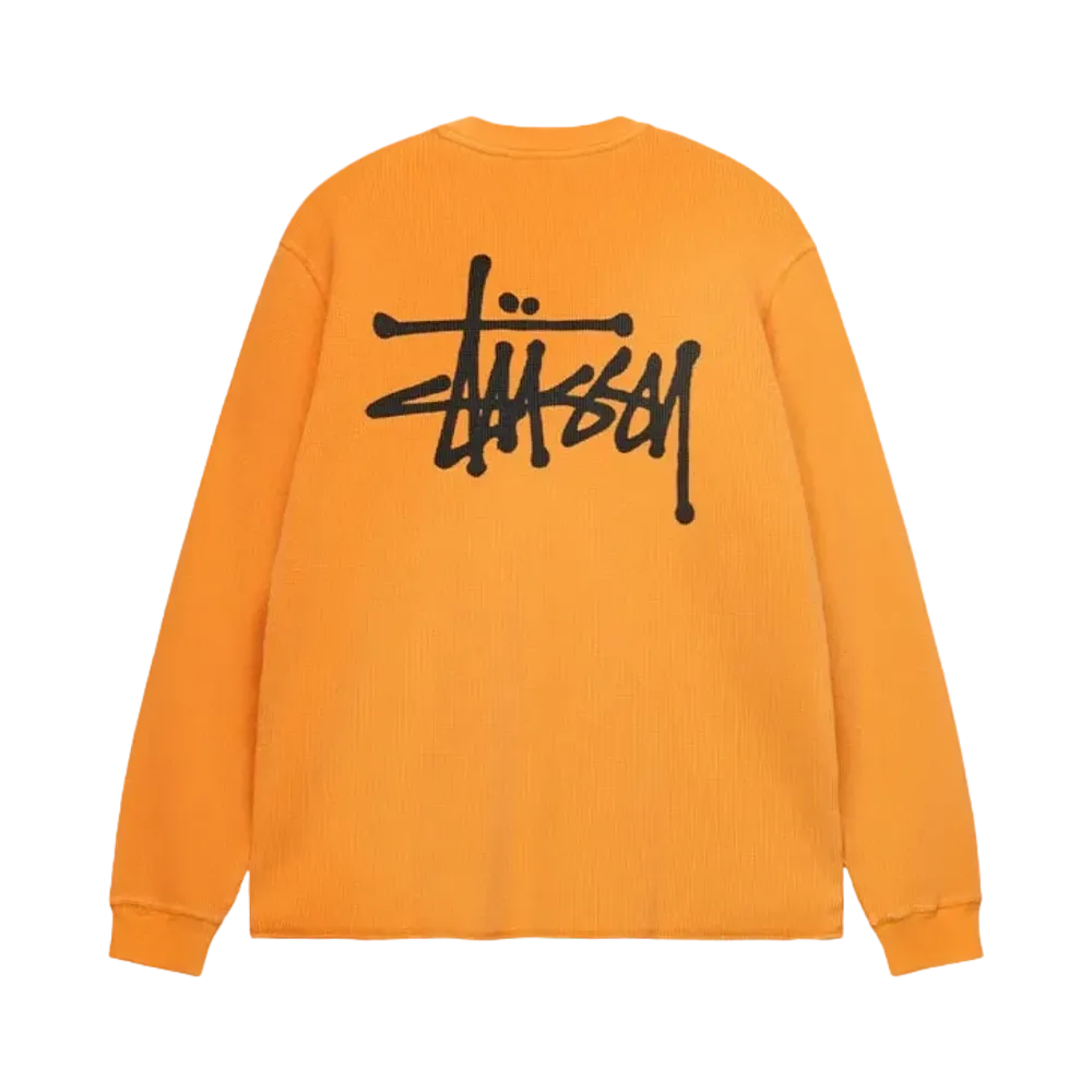 Stussy Basic Stock LS Thermal "Apricot"