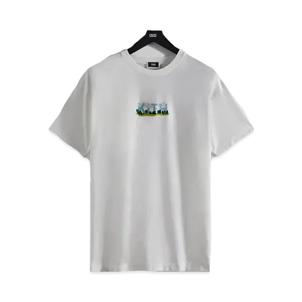 KITH Cloud Logo Tee "White"