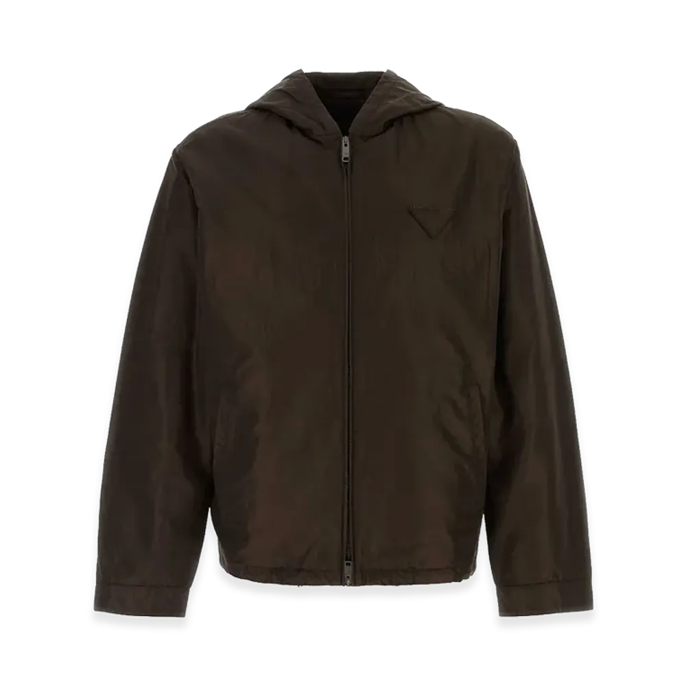 PRADA Silk Jacket "Brown"