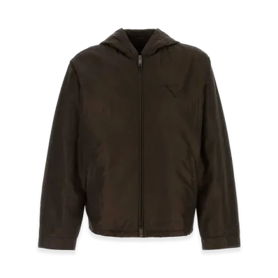 PRADA Silk Jacket "Brown"
