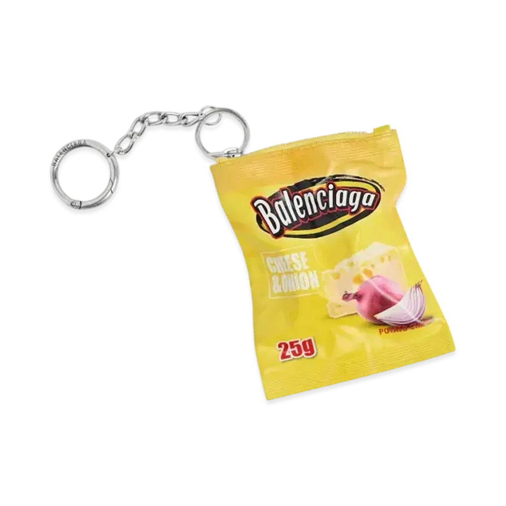 BALENCIAGA Charm/Keychain Chips "Yellow"