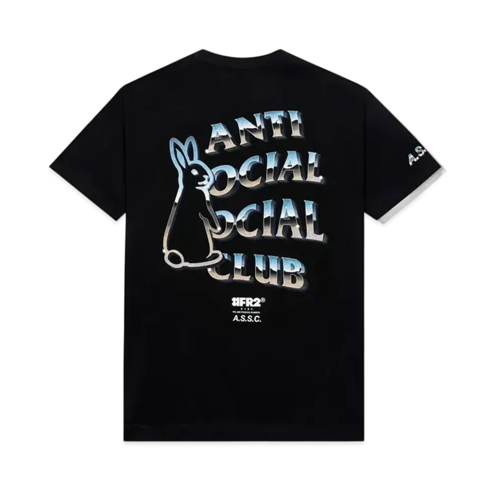 ANTI SOCIAL SOCIAL CLUB x FR2 ASSC Magnetism Black Tee "Black"