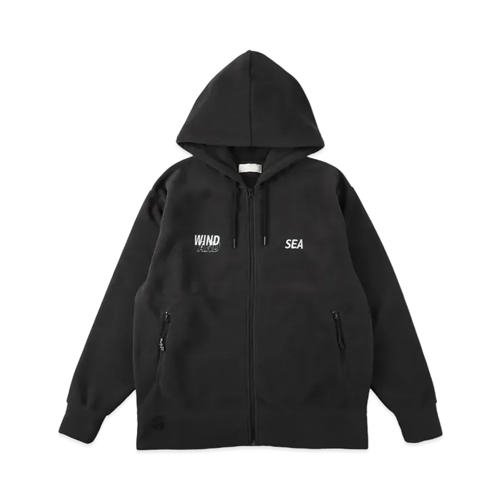 WIND AND SEA WDS-ES Polartech Fleece Jacket "Black"