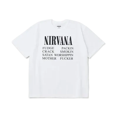 NEIGHBORHOOD x NIRVANA . Tee SS-4 "White"