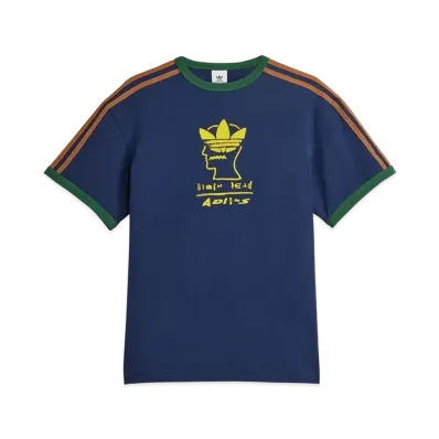 adidas x Brain Dead Tee "Collegiate Navy"