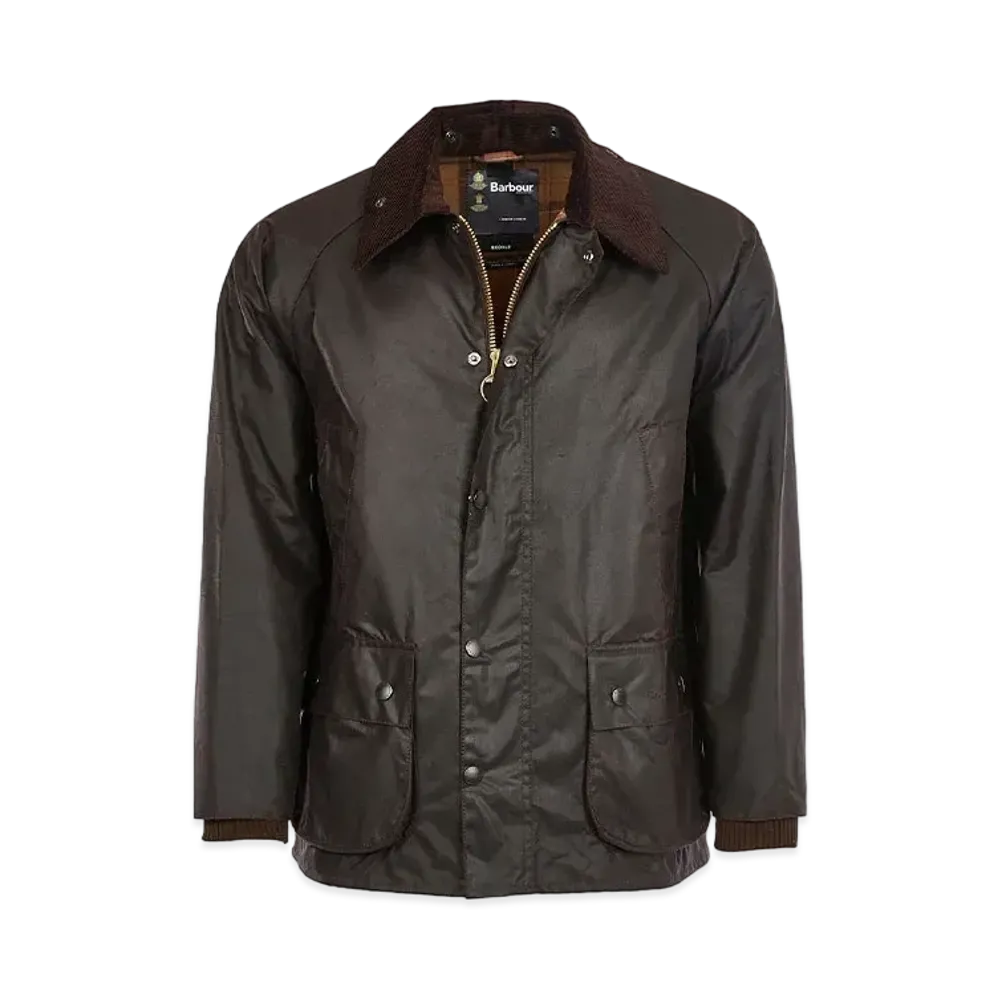 Barbour Bidale Wax Cotton Blouson (Regular Fit) "Brown"
