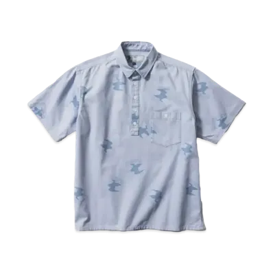 PAJA STUDIO x BEAMS T Work Shirt "Blue"