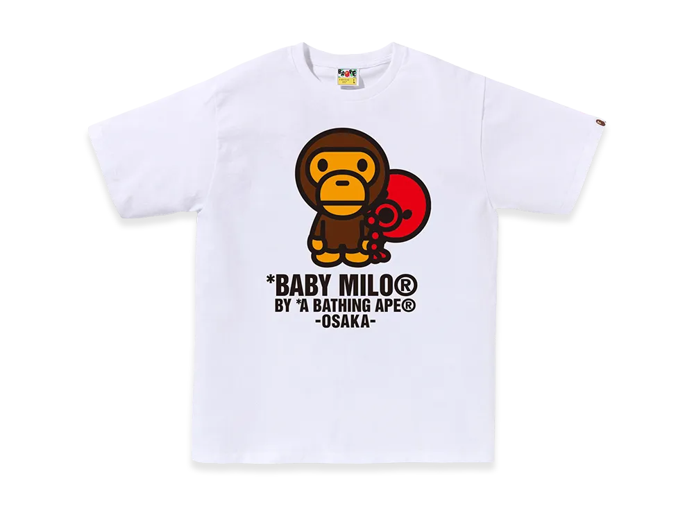 A BATHING APE Osaka Exclusive Baby Milo Friends Osaka Tee "White"