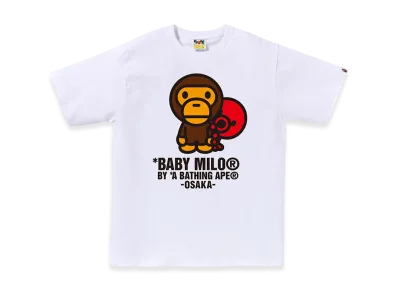 A BATHING APE Osaka Exclusive Baby Milo Friends Osaka Tee "White"