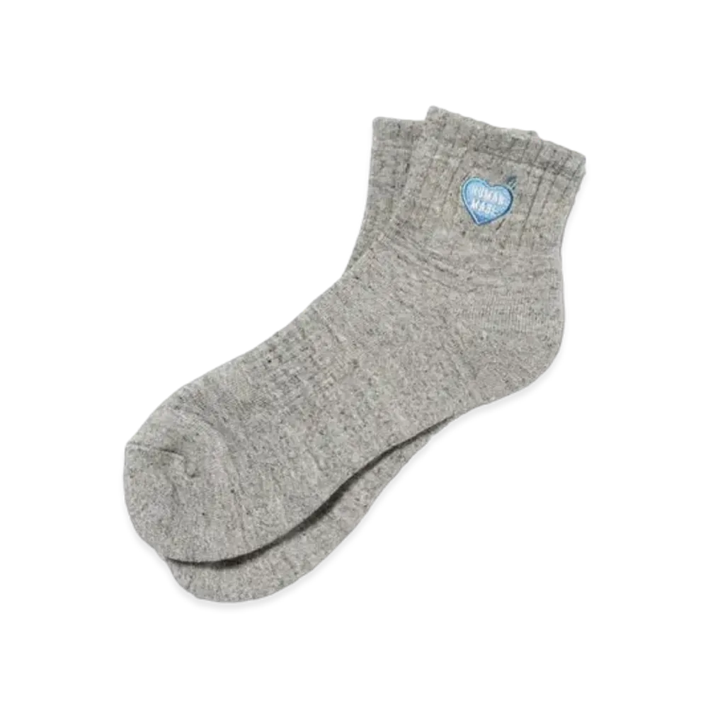 HUMAN MADE Pile Short Socks "Gray"