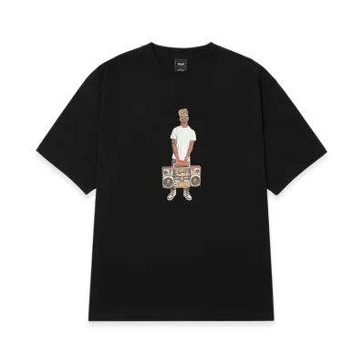 Huf x J.Rocc x Stones Throw Tee "Black"