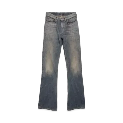 BALENCIAGA Bootcut Pants "Light Blue"