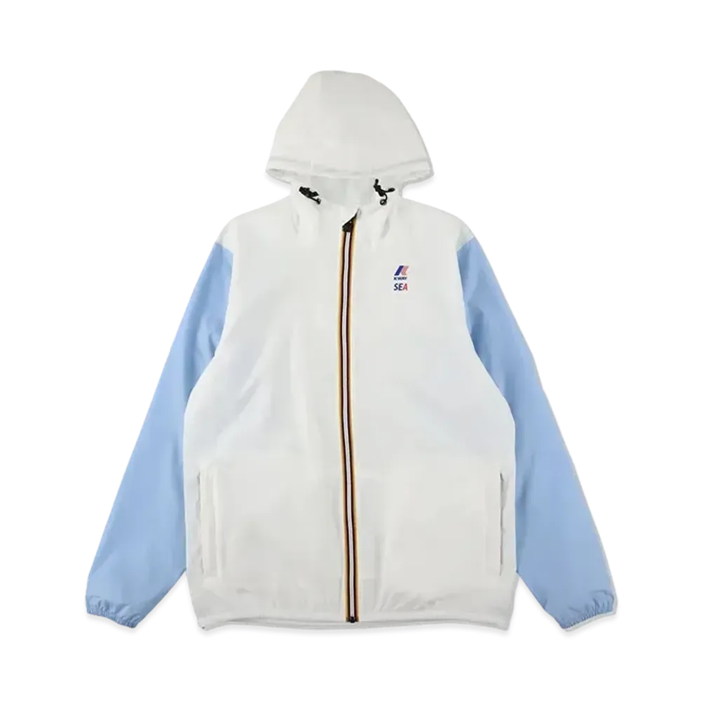 WIND AND SEA x K-WAY Claude "White Yazureltmarine"