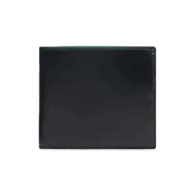 BALENCIAGA Men's Essential Square Folded Coin Wallet "Black"