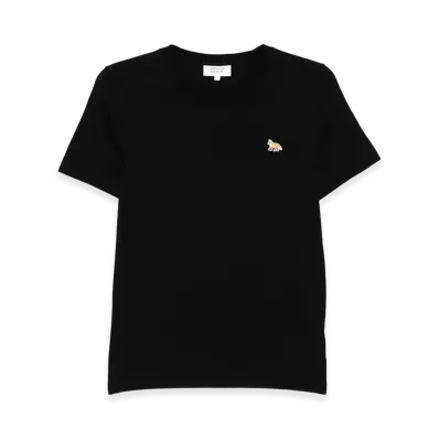 Maison Kitsune Women's T-Shirts "Black"